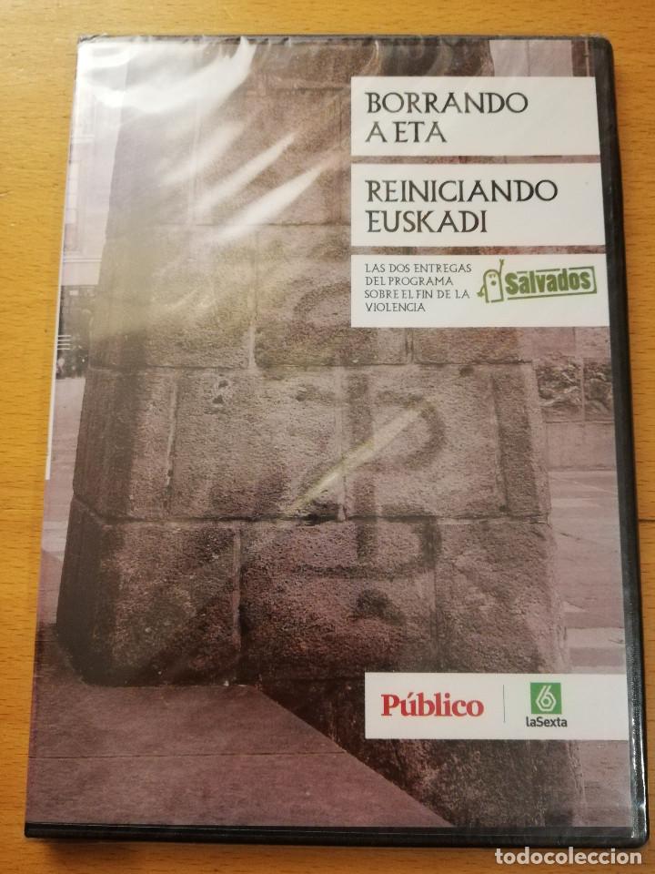 Cinema: BORRANDO A ETA / REINICIANDO A EUSKADI (DVD PRECINTADO) PROGRAMA SALVADOS DE LA SEXTA