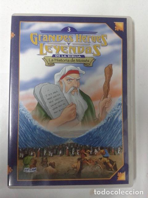 Cine: GRANDES HEROES Y LEYENDAS DE LA BIBLIA. N&ordm;3. LA HISTORIA DE MOISES