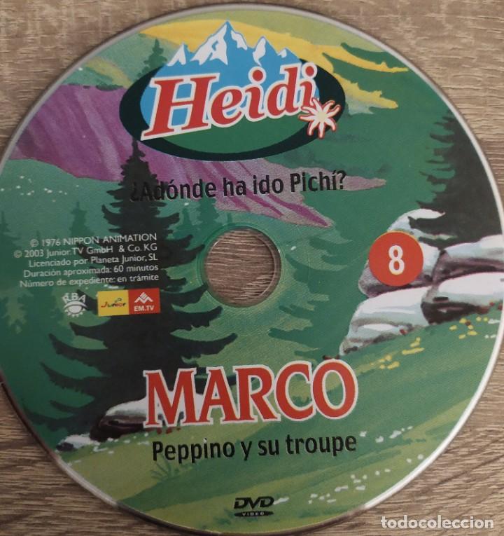 Cine: HEIDI &iquest; AD&Oacute;NDE HA IDO PICH&Iacute; ?. MARCO PEPPINO Y SU TROUPE. DVD 08