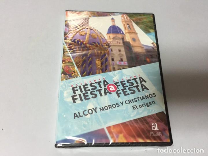 Cine: DVD ALICANTE FIESTA A FIESTA ALCOY MOROS Y CRISTIANOS EL ORIGEN PRECINTADO A ESTRENAR - Foto 1 - 187511460
