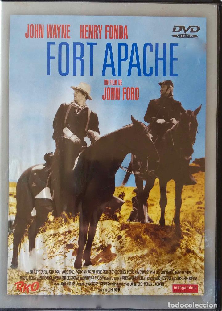 Cine: FORT APACHE, JOHN FORD. PEL&Iacute;CULA DVD - Foto 1