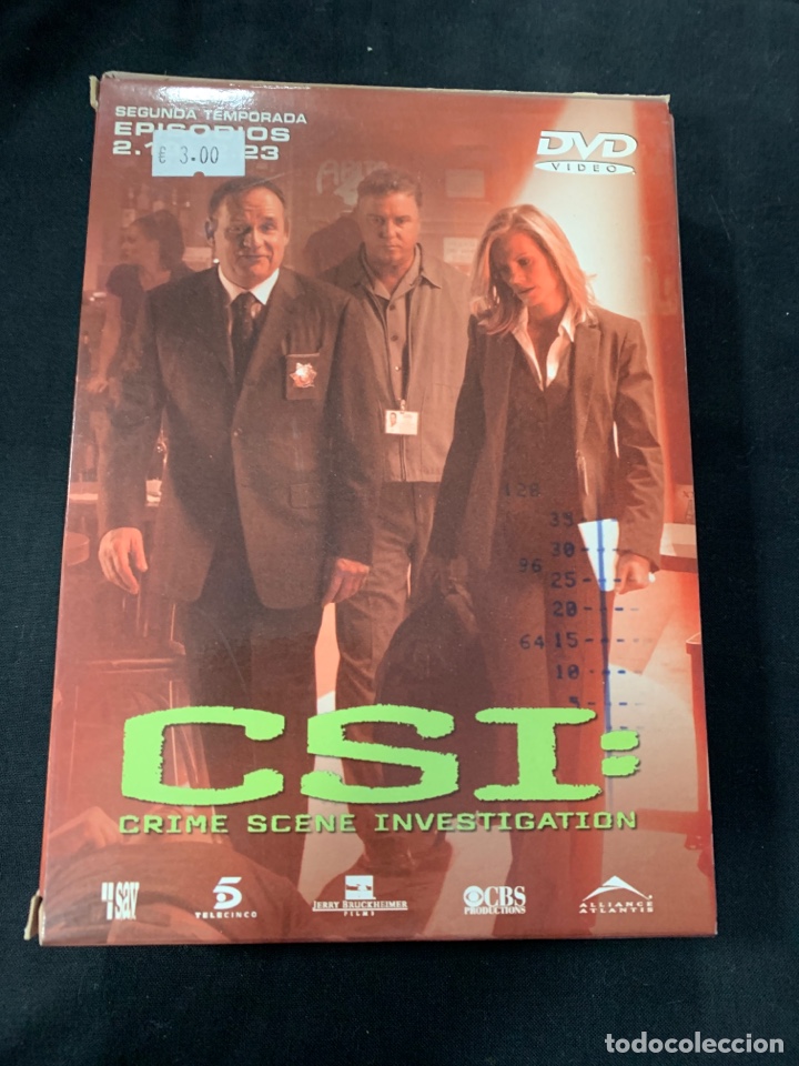 Cinema: S834 CSI - TEMPORADA 2 ( dvd Segunda mano )