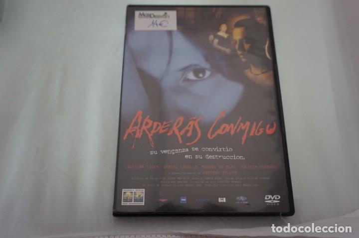Cine: ASI/ DVD - ARDERAS CONMIGO / CRISTINA SILVIA, DANIEL CABELLO