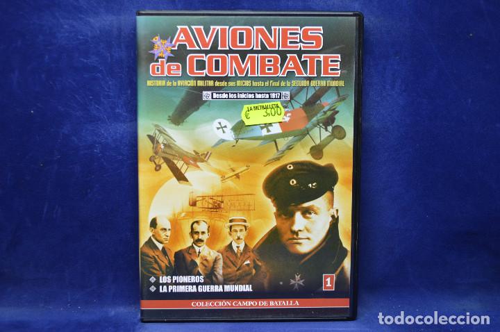 Cine: AVIONES DE COMBATE - 1  - DVD DOCUMENTAL - Foto 1