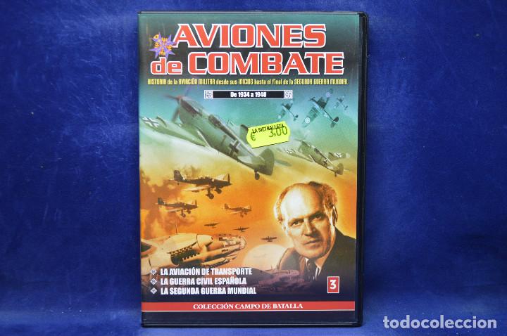 Cine: AVIONES DE COMBATE - 3  - DVD DOCUMENTAL - Foto 1