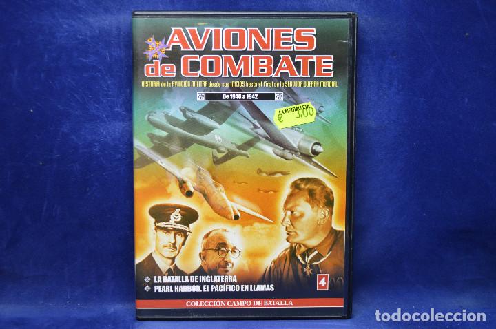 Cine: AVIONES DE COMBATE - 4  - DVD DOCUMENTAL - Foto 1