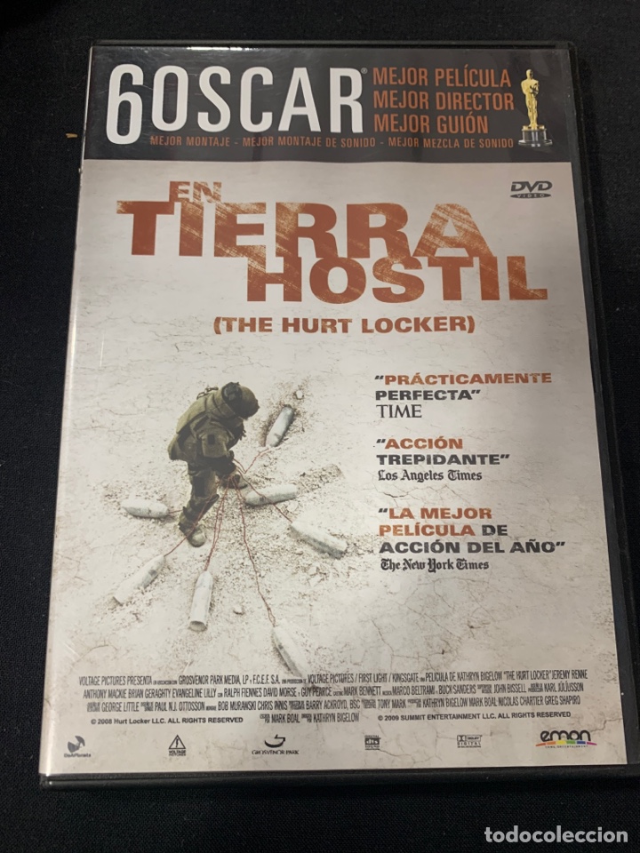 Cine: (S258) EN TIERRA HOSTIL ( dvd Segunda mano )