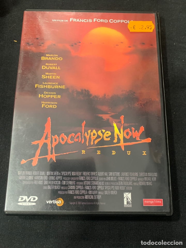 Cinema: (S259)APOCALYPSE NOW REDUX( dvd Segunda mano )