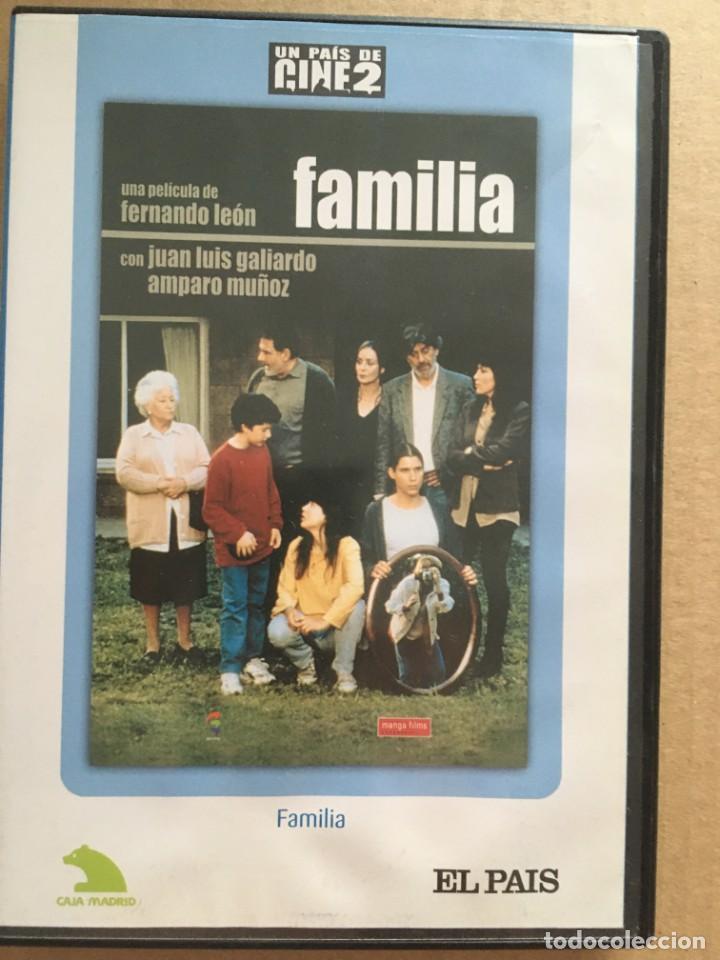 Cine: DVD EL PAIS- FAMILIA