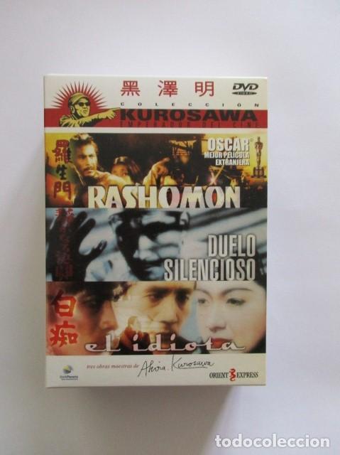 Cinema: COLECCI&Oacute;N KUROSAWA EMPERADOR DEL CINE, RASHOMON, DUELO SILENCIOSO, EL IDIOTA