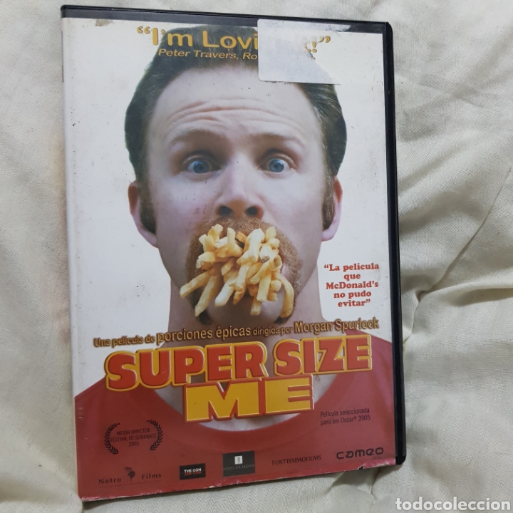 Cinema: (S262) s&uacute;per size me - DVD SEGUNDAMANO