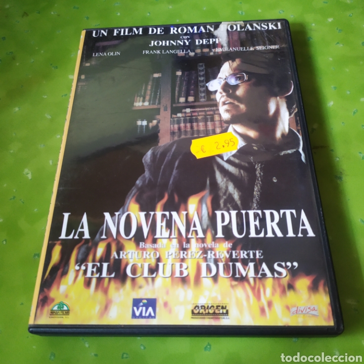 Cine: (S287) La novena puerta (DVD SEGUNDAMANO)
