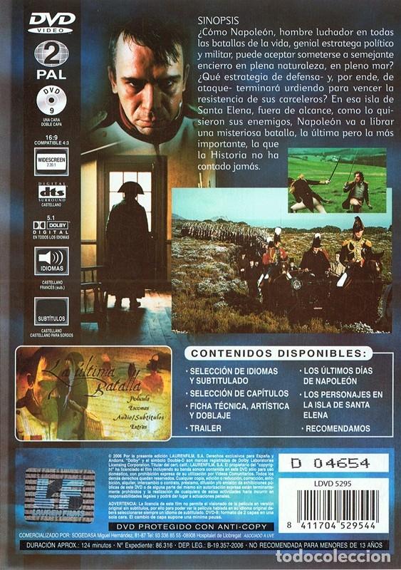 Cine: LA &Uacute;LTIMA BATALLA - Foto 2