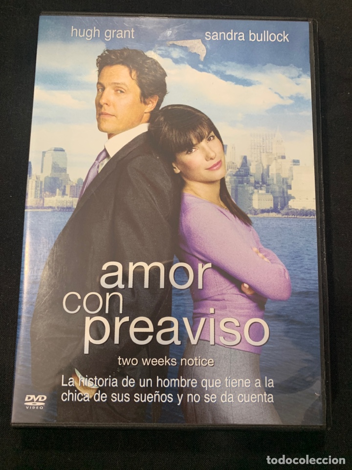 Cine: (S294) AMOR CON PREAVISO ( dvd Segunda mano )