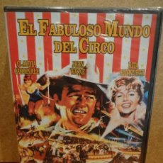 Cine: DVD EL FABULOSO MUNDO DEL CIRCO JOHN WAYNE, JAMES STEWART, RITA HAYWORTH CLAUDIA CARDINALE. Lote 189895630