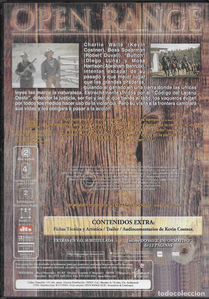 Cine: OPEN RANGE - DVD PELICULA - Foto 2