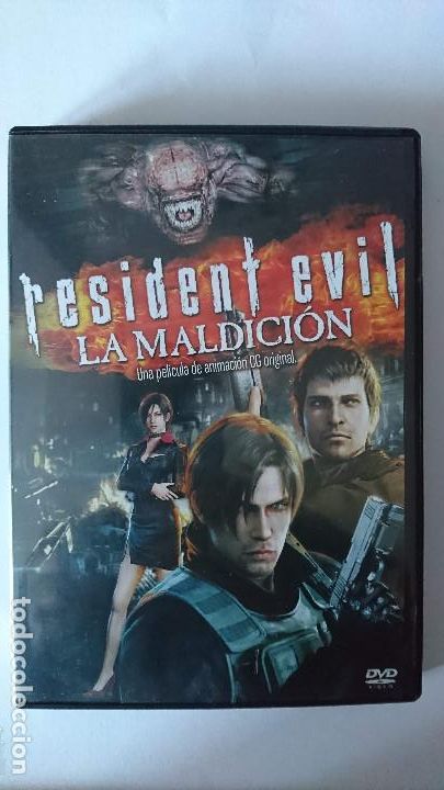Cine: RESIDENT EVIL LA MALDICION (CAPCOM, ANIMACION) DVD