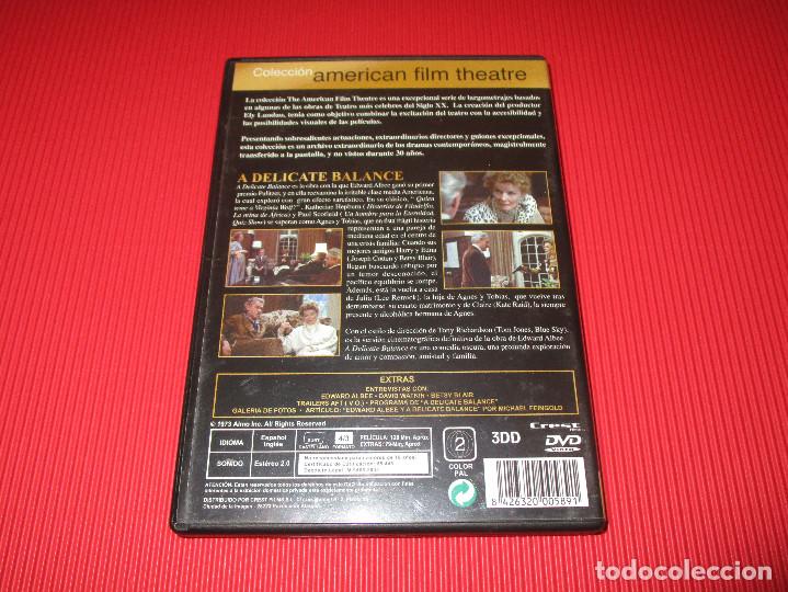 Cine: A DELICATE BALANCE ( UN EQUILIBRIO DELICADO ) - DVD - CREST - COLECCION AMERICAN FILM THEATRE - Foto 3 - 190344935