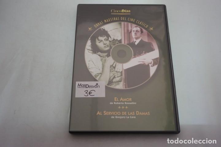 Cinema: (4-B5) - 1 x DVD X 2 PELICULAS / EL AMOR, AL SERVICIO DE LAS DAMAS