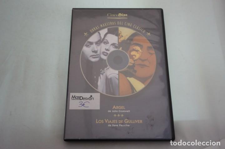 Cine: (4-B6) - 1 x DVD X 2 PELICULAS / ARGEL, LOS VIAJES DE GULLIVER
