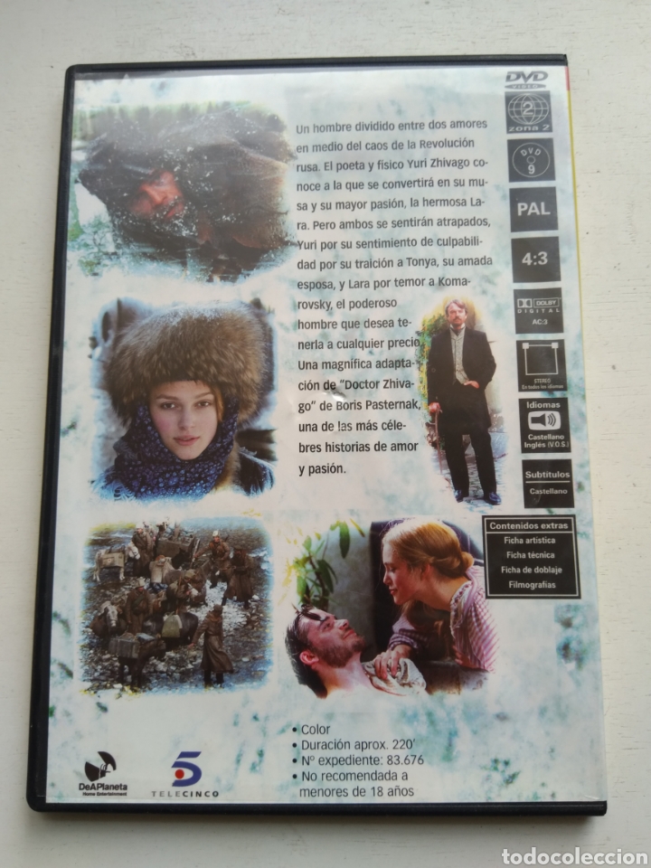 Cine: DVD DR. ZHIVAGO - Foto 3