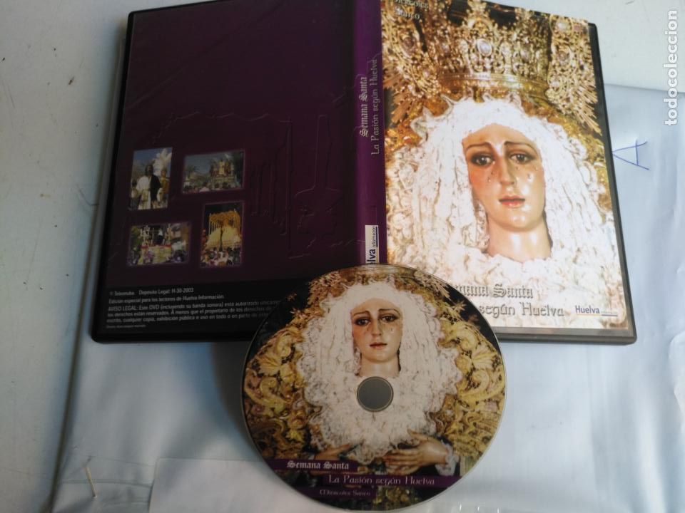 Cinema: dvd semana santa - HUELVA - SEMANA SANTA LA PASION SEGUN HUELVA - MIERCOLES SANTO