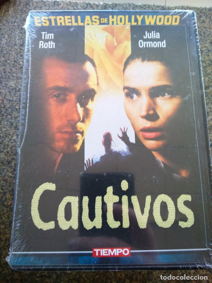 Cine: DVD -- CAUTIVOS -- TIM ROTH & JULIA ORMOND -- PRECINTADA -- - Foto 1