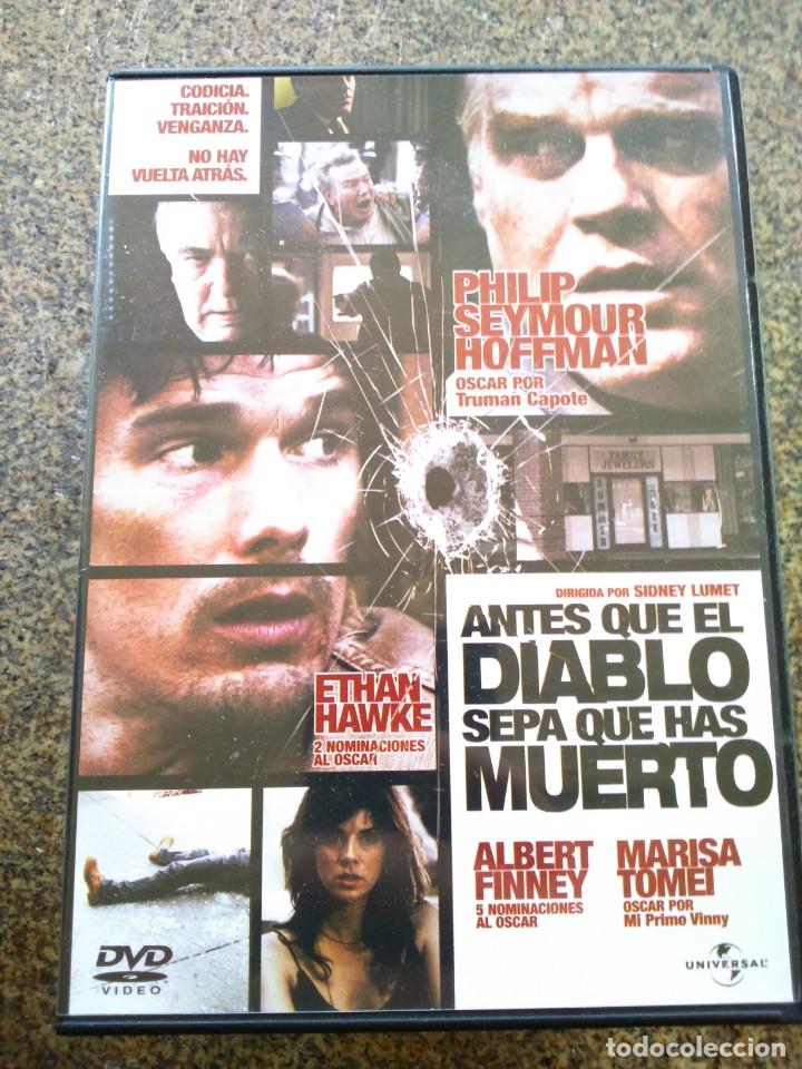 Cin&eacute;ma: DVD -- ANTES QUE EL DIABLO SEPA QUE HAS MUERTO --