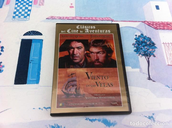 Cinema: PELÍCULA DVD. VIENTO EN LAS VELAS. ALEXANDER MACKENDRICK. ANTHONY QUINN