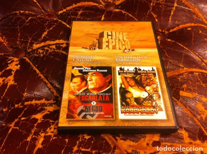 Kino: PEL&Iacute;CULA DVD. ESCARLATA Y NEGRO.  LOS HERMANOS KARAMAZOV