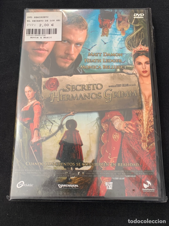 Cinema: S453 EL SECRETO DE LOS HERMANOS GRIMM ( dvd seminuevo )