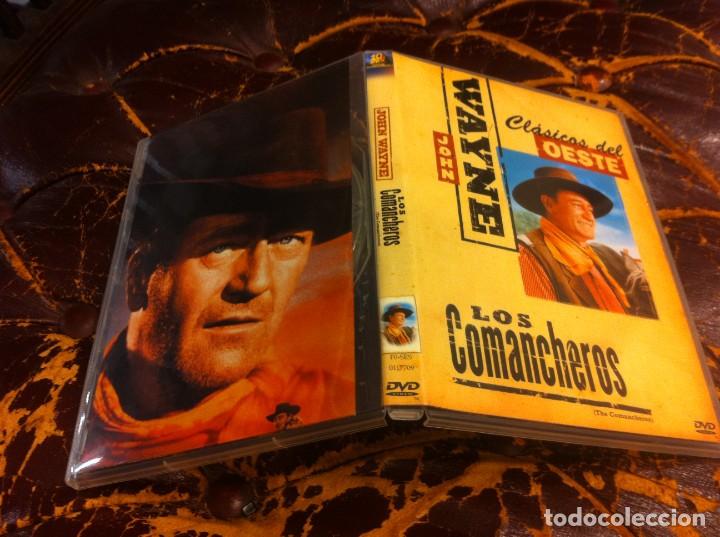 Cine: PEL&Iacute;CULA DVD. LOS COMANCHEROS.  JOHN WAYNE. - Foto 1