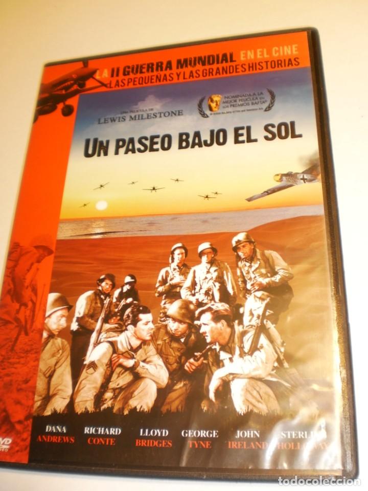 Cin&eacute;ma: dvd un paseo bajo el sol. de lewis milestone. dana adrews 117 min caja fina (buen estado)