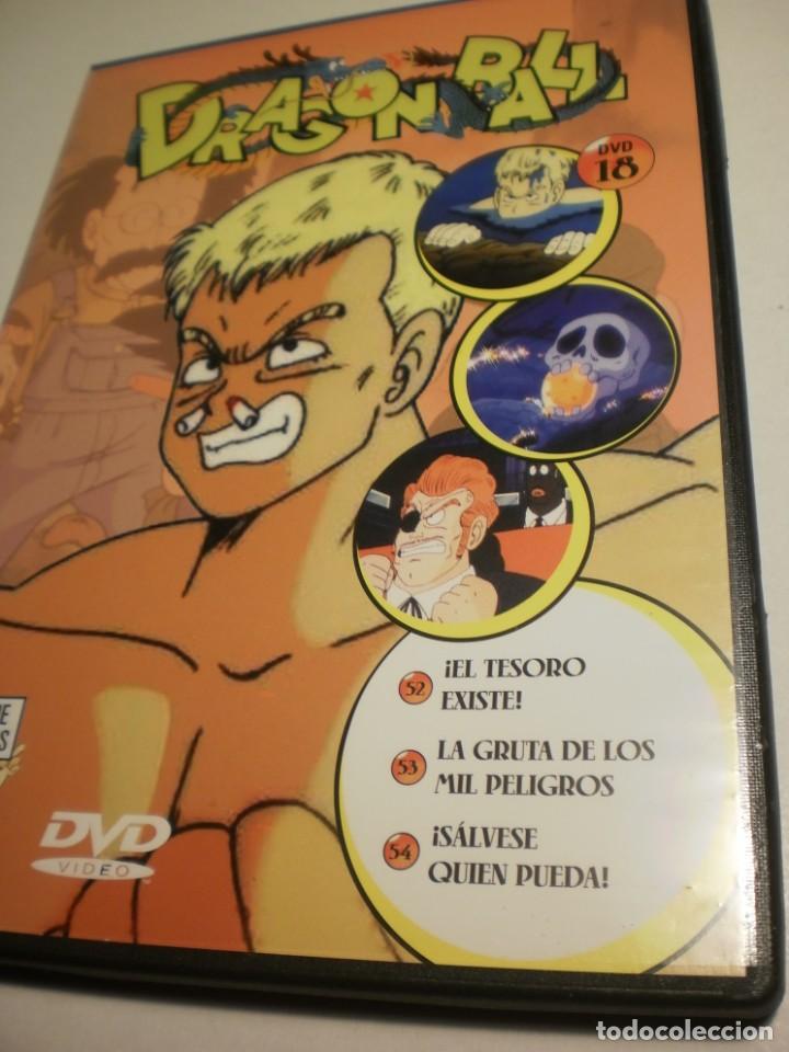 Cinema: dvd dragon ball n&ordm; 18 episodios 52, 53 y 54. 75 min con inserto de 6 hojas (buen estado)