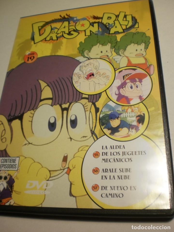 Cinema: dvd dragon ball n&ordm; 19 episodios 55, 56 y 57. 75 min con inserto de 6 hojas (buen estado)