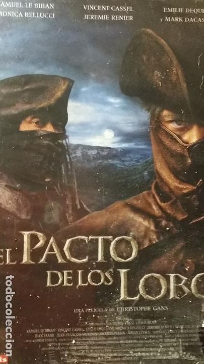 Cinema: el pacto de los lobos - DVD NUEVO PRECINTADO