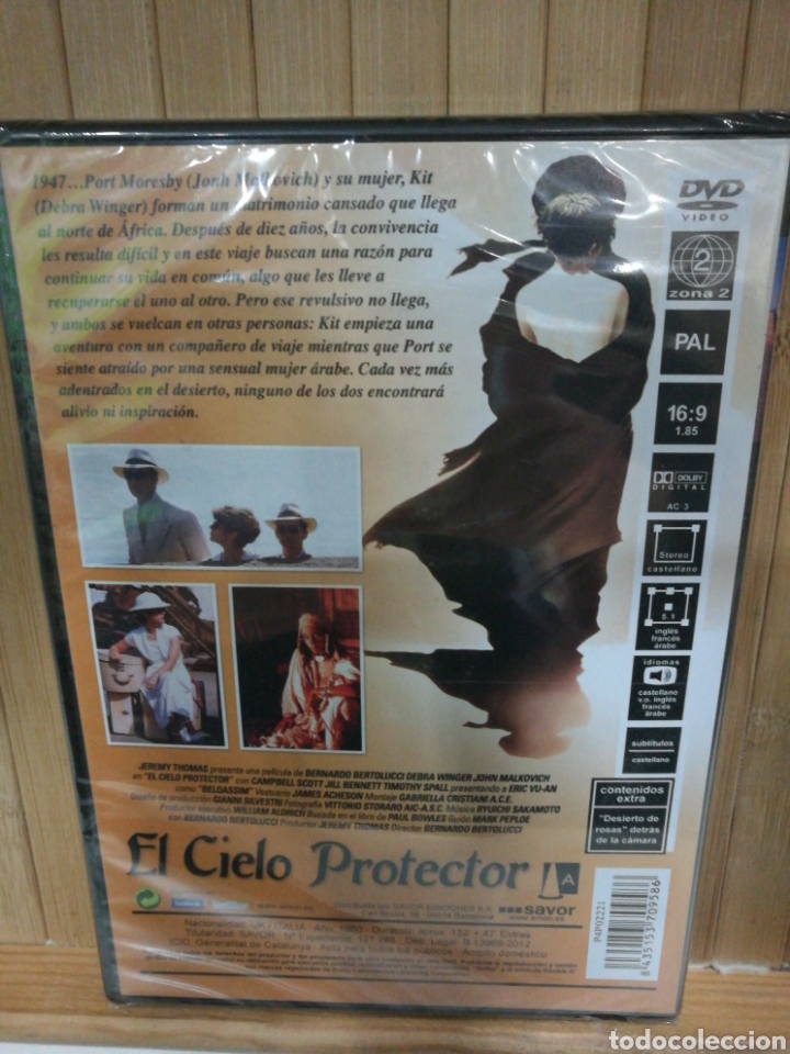 Cine: EL CIELO PROTECTOR - DVD - PRECINTADO - Foto 2