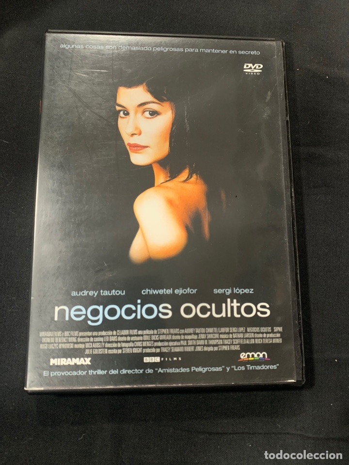 Cine: (S313) NEGOCIOS OCULTOS ( dvd Segunda mano )