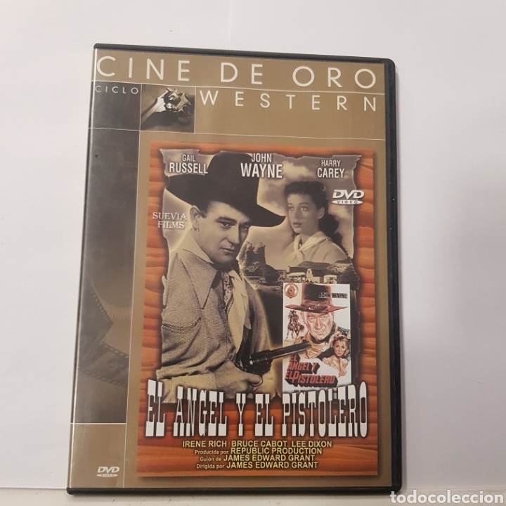 Cinema: (DVS28) el &Aacute;ngel y el pistolero - DVD SEGUNDAMANO TAPA FINA