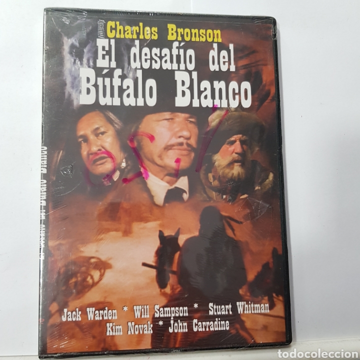 Cine: (DVS28) el desafio de b&uacute;falo blanco - DVD SEGUNDAMANO TAPA FINA