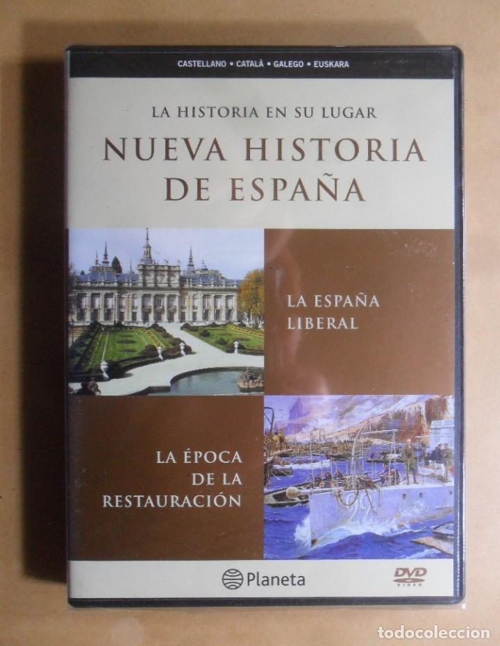 Cinema: DVD - NUEVA HISTORIA DE ESPA&Ntilde;A 9 - LA ESPA&Ntilde;A LIBERAL/LA RESTAURACION - 2002 ** PRECINTADO