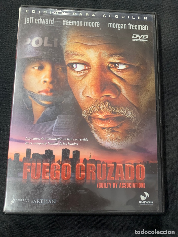Cine: (V107) FUEGO CRUZADO ( dvd procedente v&iacute;deoclub )