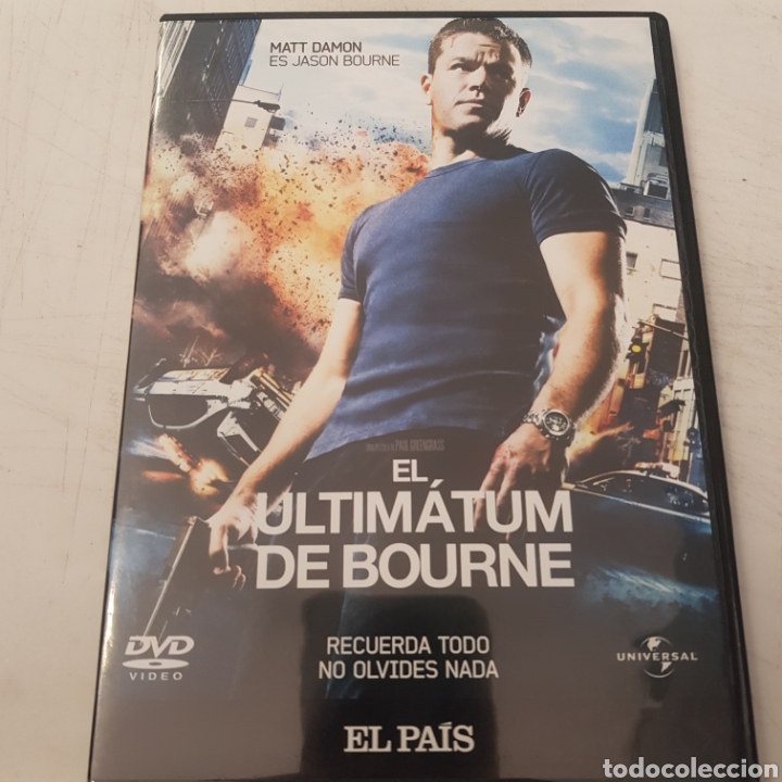 Cinema: DVS5 el ultim&aacute;tum de Bourne- SEGUNDAMANO TAPA FINA