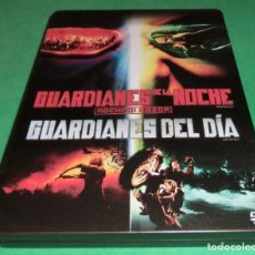 Cine: (2) DVD GUARDIANES DE LA NOCHE & GUARDIANES DEL DÍA (CAJA METÁLICA) (3 SEGUIMIENTOS). Lote 192519422