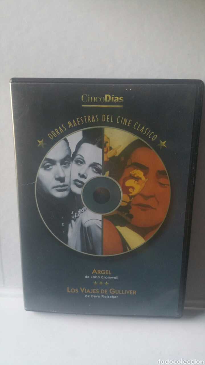Cine: Obras maestras del cine cl&aacute;sico. Argel, los viajes de gulliver. Dvd.( pedido m&iacute;nimo 5&euro; ).