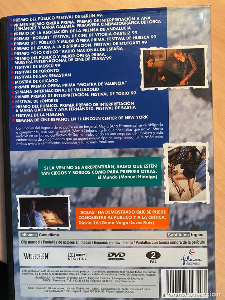 Cine: (OFERTA: 3X2) SOLAS (DVD) - Foto 2