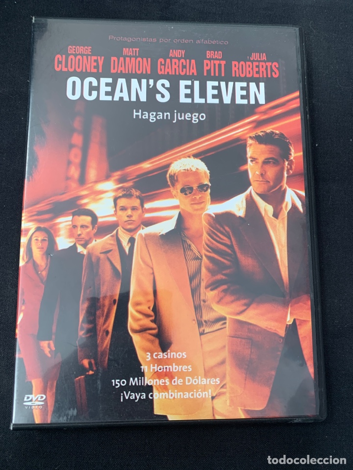 Cin&eacute;ma: (S337) OCEANS ELEVEN ( dvd Segunda mano )