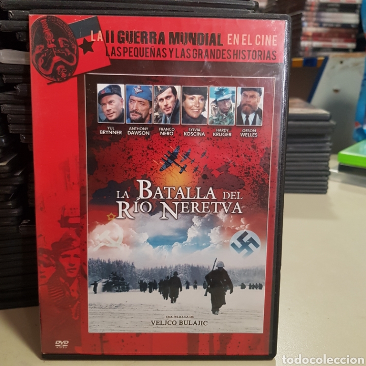 Cinema: DVS9 la batalla del rio Neretva- DVD SEGUNDAMANO TAPA FINA