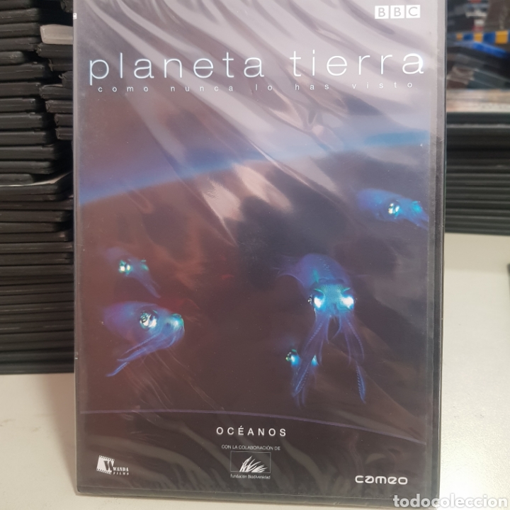 Cin&eacute;ma: DVS12 planeta Tierra como nunca lo has visto oc&eacute;anos - DVD SEGUNDAMANO TAPA FINA