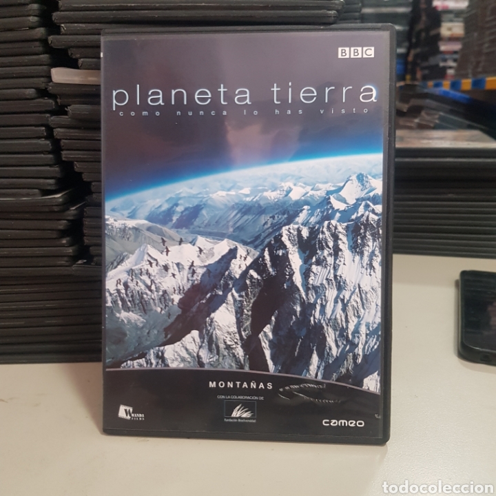 Cinema: DVS12 planeta Tierra monta&ntilde;as - DVD SEGUNDAMANO TAPA FINA